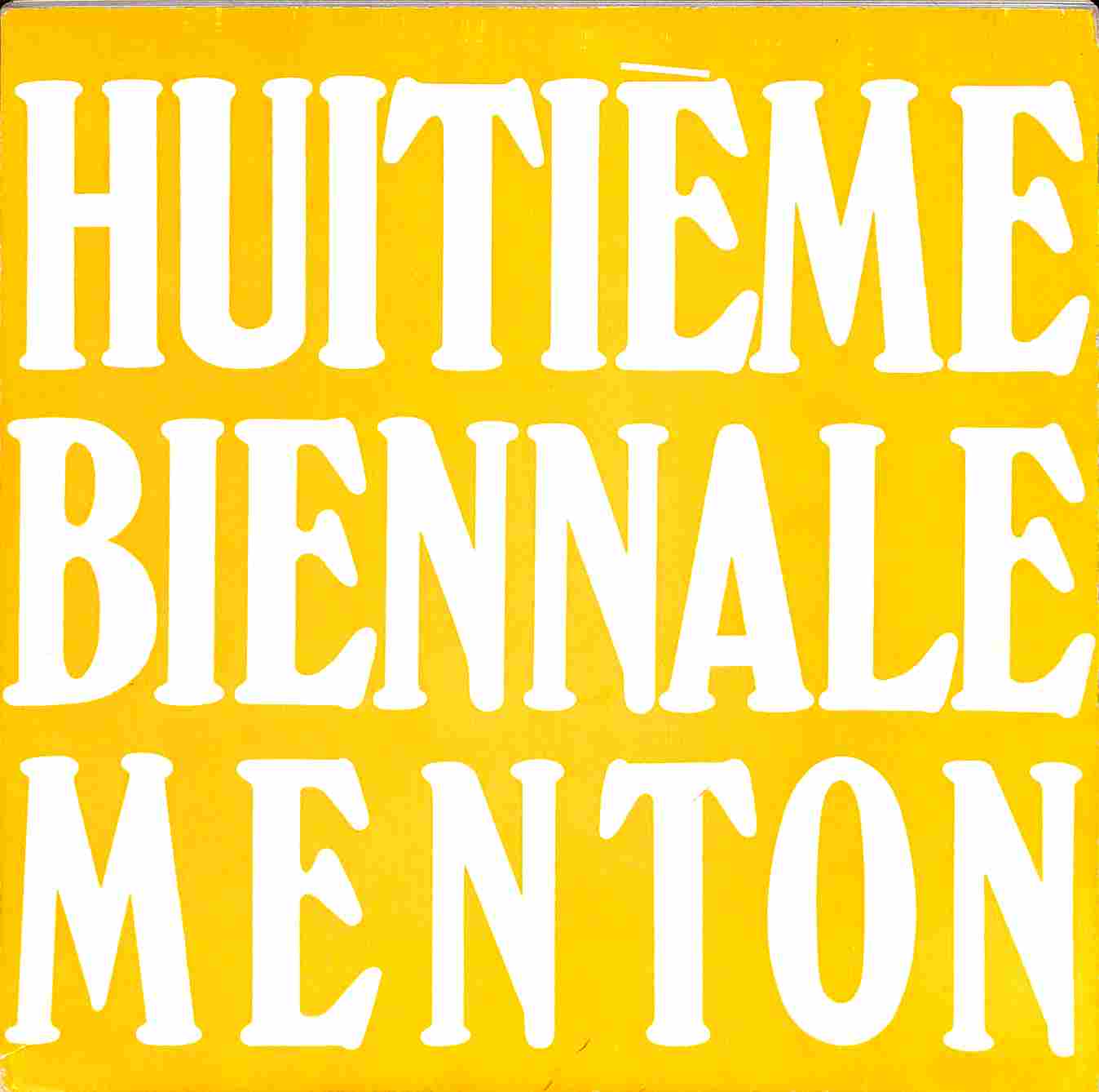 Huitième Biennale Internationale de Menton